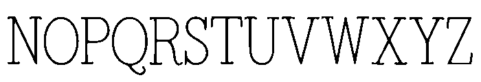 Carivelle Font UPPERCASE