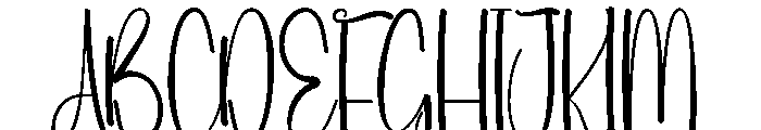 Carligton Font UPPERCASE
