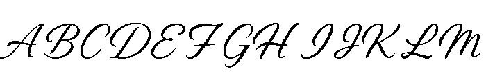 Carmeline Regular Font UPPERCASE