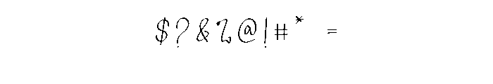 Carmeline Font OTHER CHARS