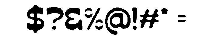 Carmesi Corte Rough Font OTHER CHARS