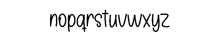 Carmille Font LOWERCASE