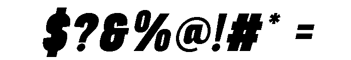 Carnit Italic Font OTHER CHARS