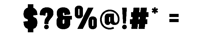 Carnit Regular Font OTHER CHARS