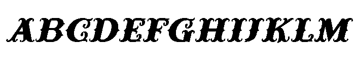 Carnival Lights Italic FONT