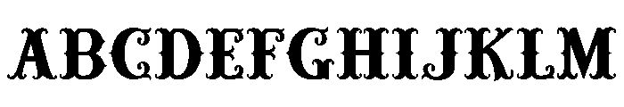 Carnival Lights Regular Font UPPERCASE