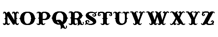 Carnival Lights Regular Font LOWERCASE