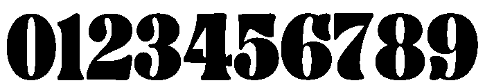 Carnival Wild Regular Font OTHER CHARS
