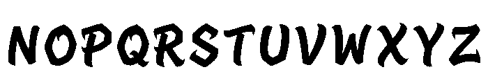 Caro Regular Font UPPERCASE