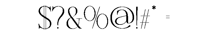 Caroll Font OTHER CHARS
