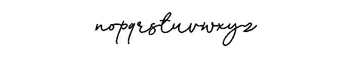 Carollina Font LOWERCASE