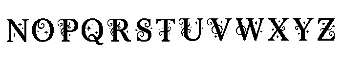Caron Regular Font UPPERCASE