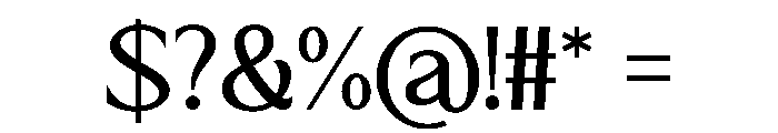 Carote Regular Font OTHER CHARS