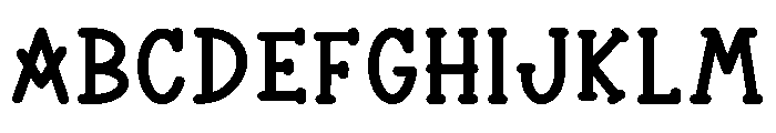 Carrot Doodle Regular Font UPPERCASE