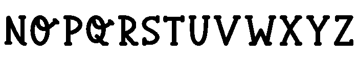 Carrot Doodle Regular Font UPPERCASE