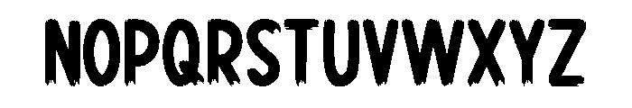 Carrot Meadow Regular Font UPPERCASE