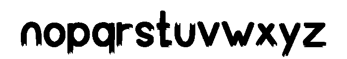 Carrot Meadow Regular Font LOWERCASE