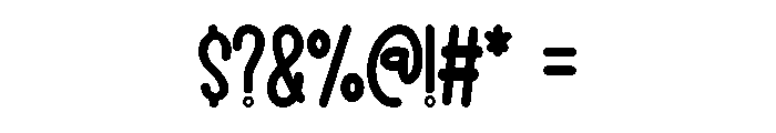 Carrot Playful Regular Font OTHER CHARS