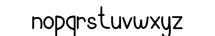 Carrot Whisk Regular Font LOWERCASE