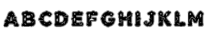 Carte Regular Font UPPERCASE