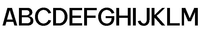 Carteny Medium Font UPPERCASE