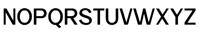 Carteny Medium Font UPPERCASE