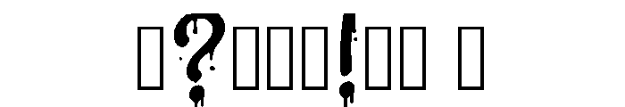 Carter Regular Font OTHER CHARS