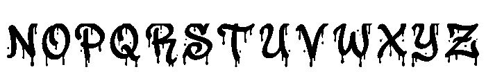 Carter Regular Font UPPERCASE