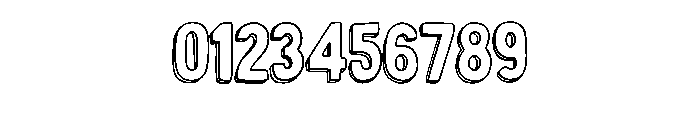 Cartoon 3d Doodle By Sq Regular Font OTHER CHARS
