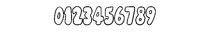 Cartoon Bubble By Squee Regular Font OTHER CHARS