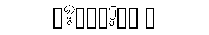 Cartoon Bubble By Squee Regular Font OTHER CHARS