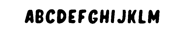 Cartoon Bubble Regular FONT