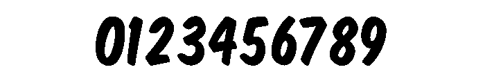 Cartoon Craze Font OTHER CHARS