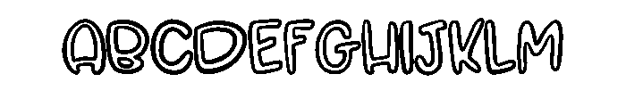 Cartoon Display By Sque Regular FONT