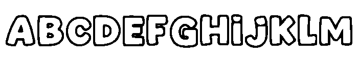 Cartoon_Outline FONT