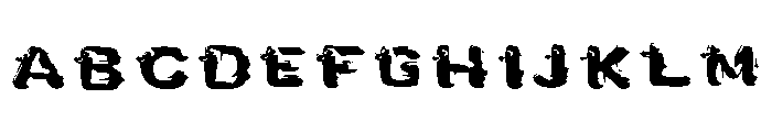Cartoon Style Font Regular Font UPPERCASE