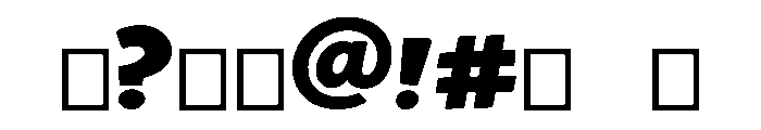 Cartoonito Bold Font OTHER CHARS