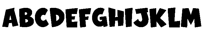 Cartoonito Bold Font UPPERCASE