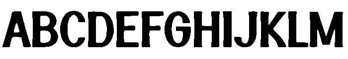 Cartton Simle Font UPPERCASE