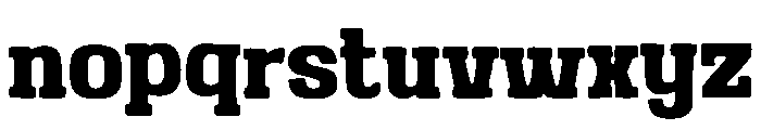 Cartton Style Bold Font LOWERCASE