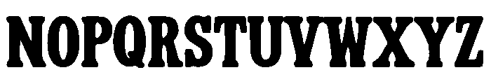 Cartton Font UPPERCASE
