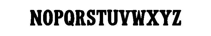 Cartton Font LOWERCASE