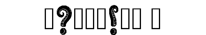 Carum Regular Font OTHER CHARS