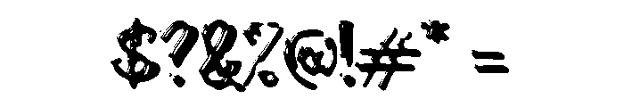 Carut Font OTHER CHARS