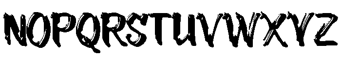 Carut Font UPPERCASE