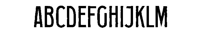Carvent Sans Font UPPERCASE