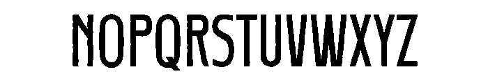 Carvent Sans Font UPPERCASE