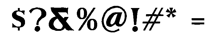 Carvent Serif Font OTHER CHARS