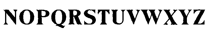Carvent Serif Font LOWERCASE