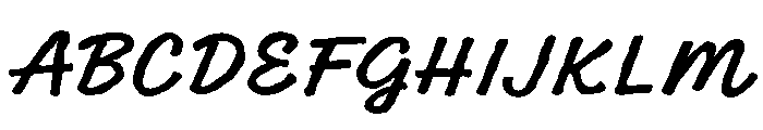 Casa Lienta Regular Font UPPERCASE